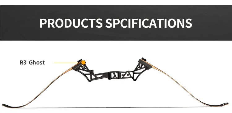 TOPOINT R3 58" Hunting Recurve Bow Kit – 30–50lbs