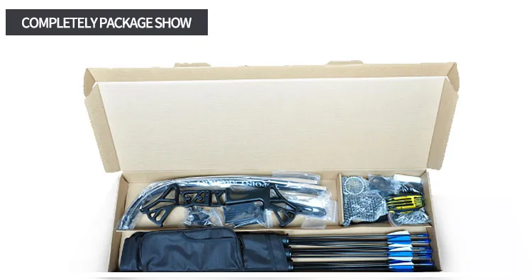 TOPOINT R3 58" Hunting Recurve Bow Kit – 30–50lbs