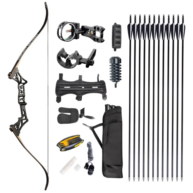 TOPOINT R3 58" Hunting Recurve Bow Kit – 30–50lbs