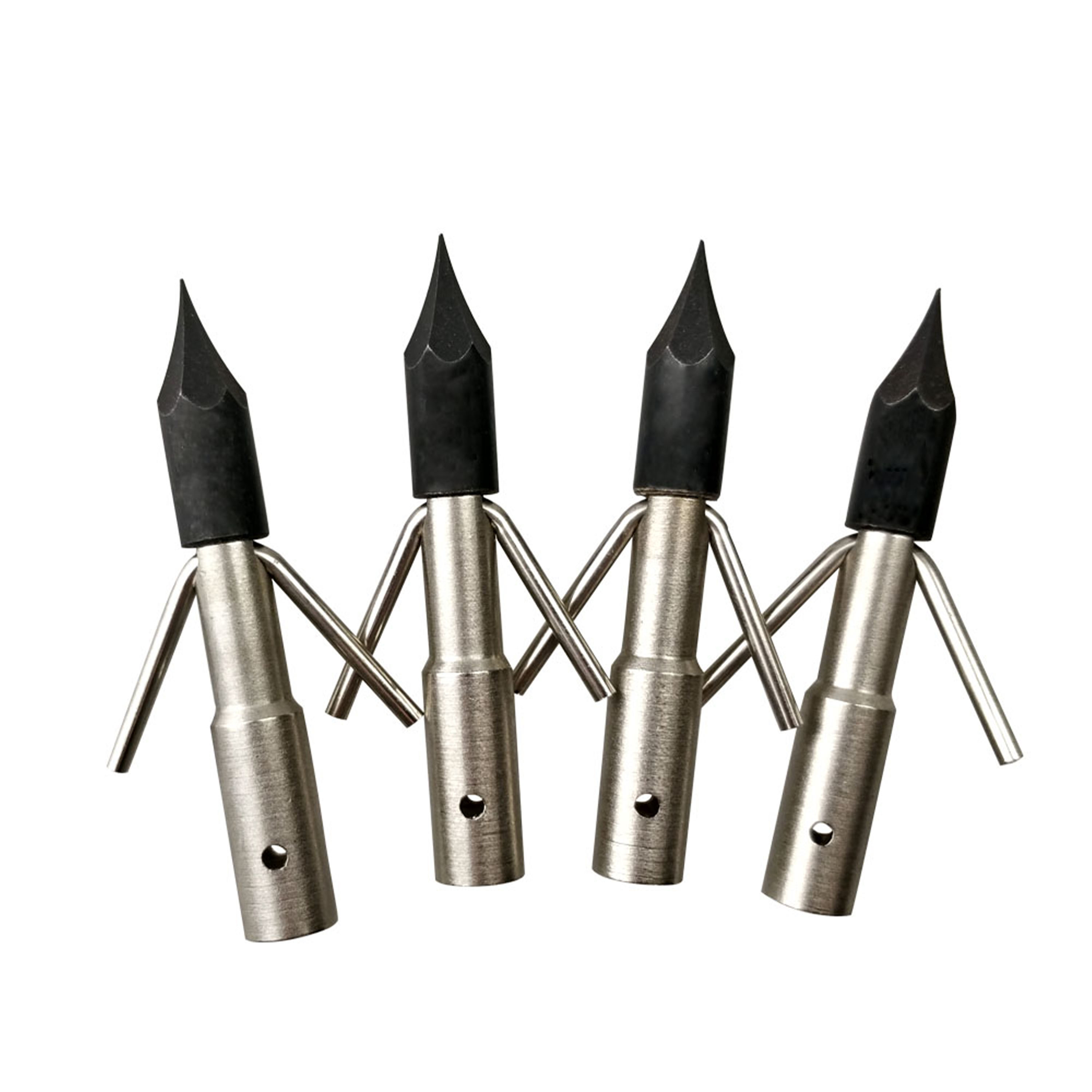  Arrowheads Bowfishing Broadheads ID8mm Points Archery Hunting