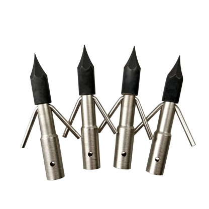  Arrowheads Bowfishing Broadheads ID8mm Points Archery Hunting