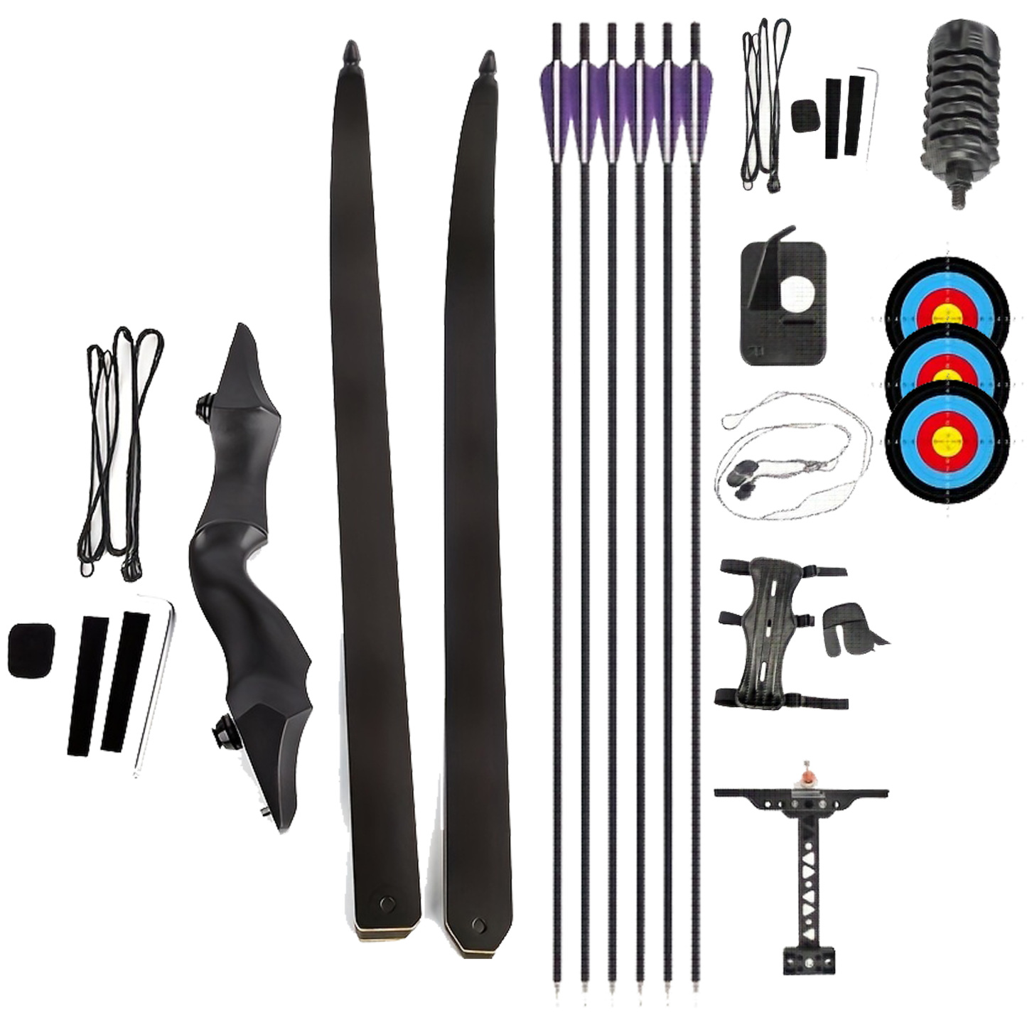 JUNXING ARCHERY F171A 40LBS 60inch Recurve Bow for Hunting