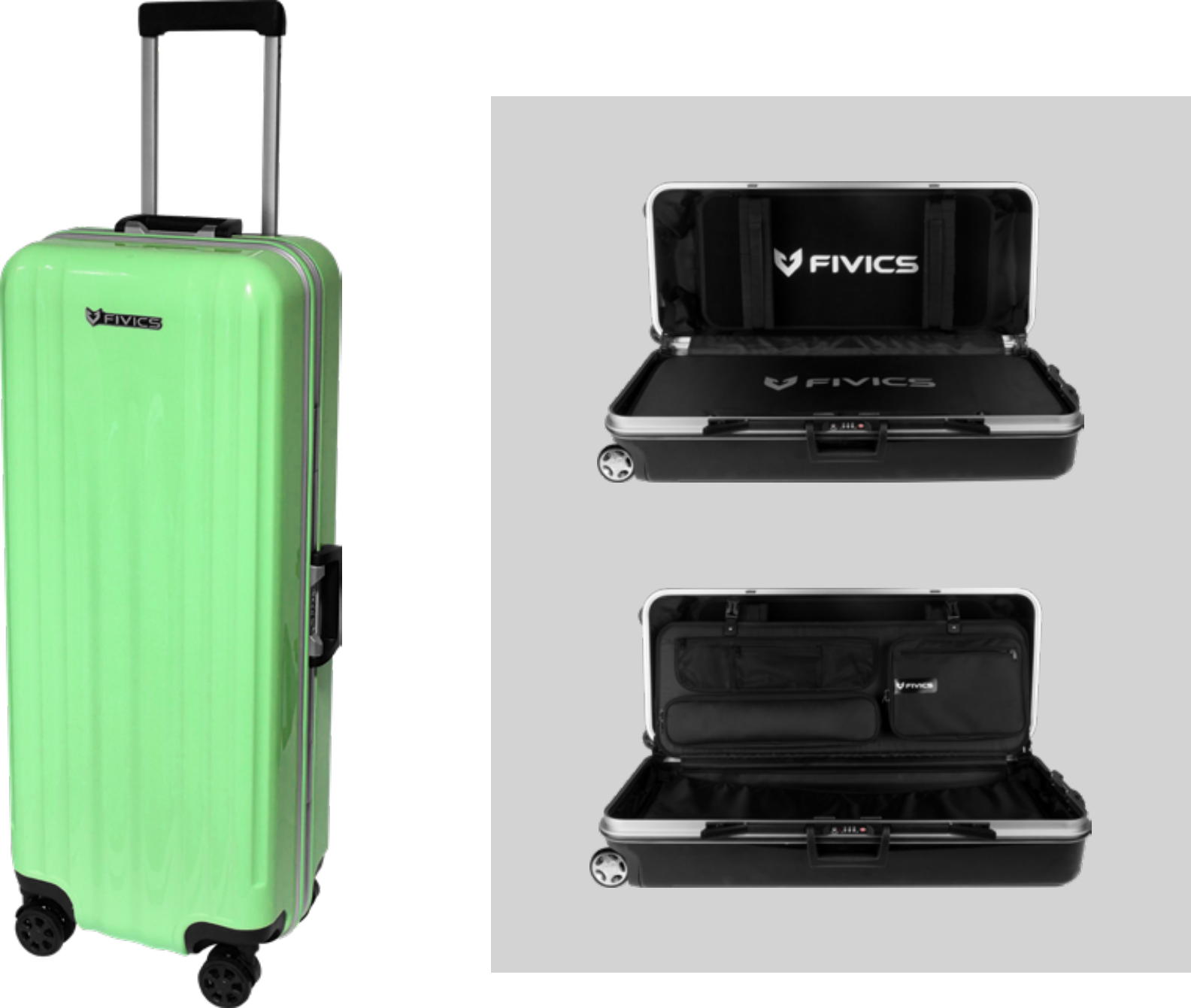 FIVICS AEGIS – Double Bow Hard Case with Wheels