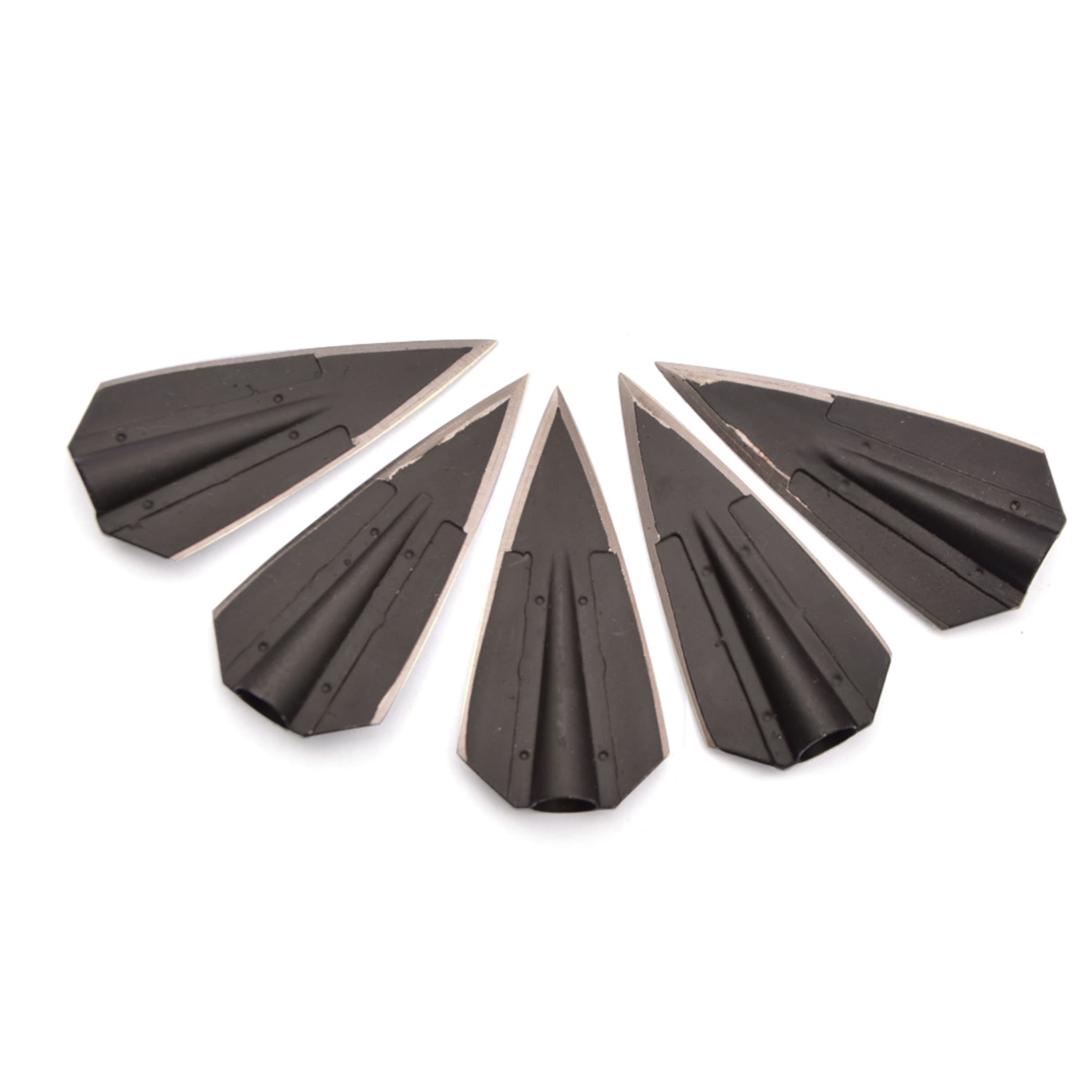  Archery 115 Grain Hunting Arrowheads Large Blade 12X