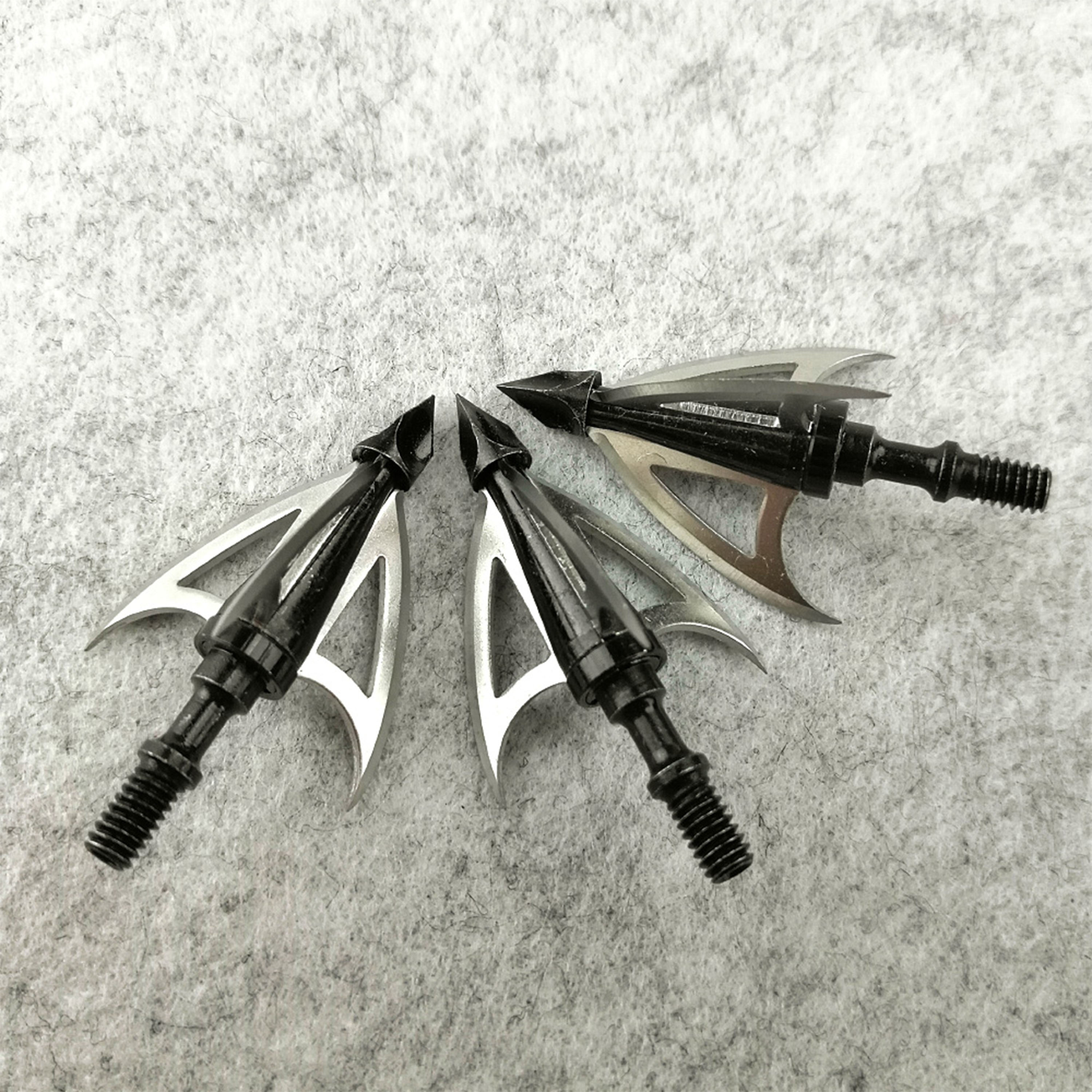 AME Archery 3-Blade Hunting Tip 100gr Stainless Steel Broadhead