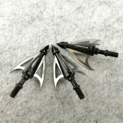 AME Archery 3-Blade Hunting Tip 100gr Stainless Steel Broadhead