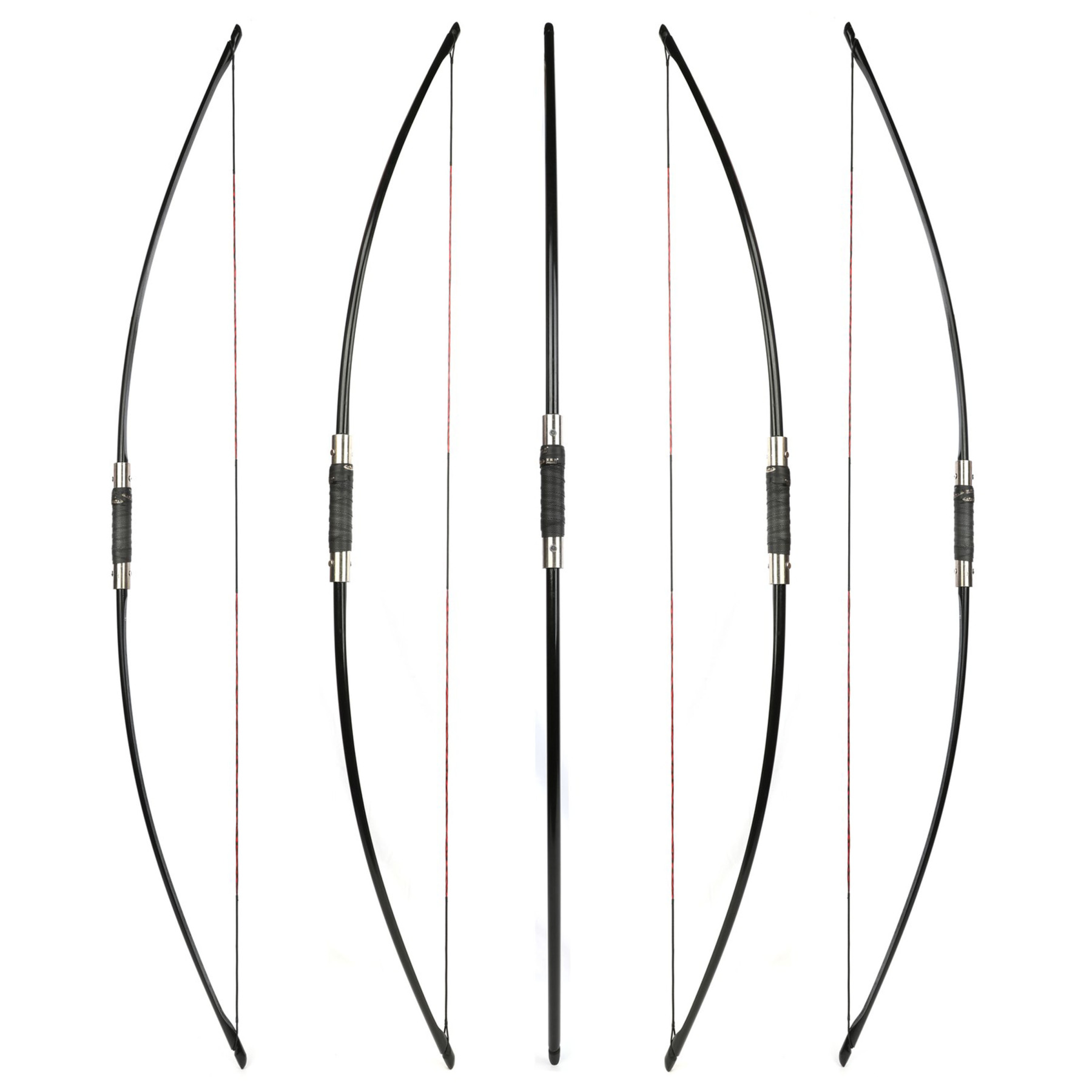 64" Archery Takedown English Longbow 60lbs Bow Shoot Hunting