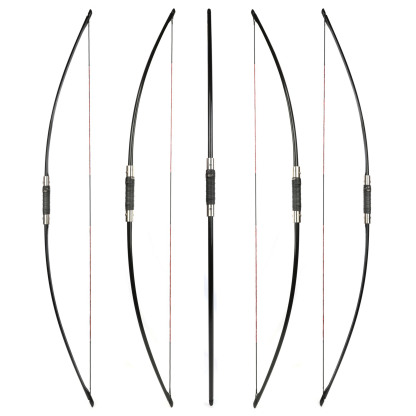 64" Archery Takedown English Longbow 60lbs Bow Shoot Hunting