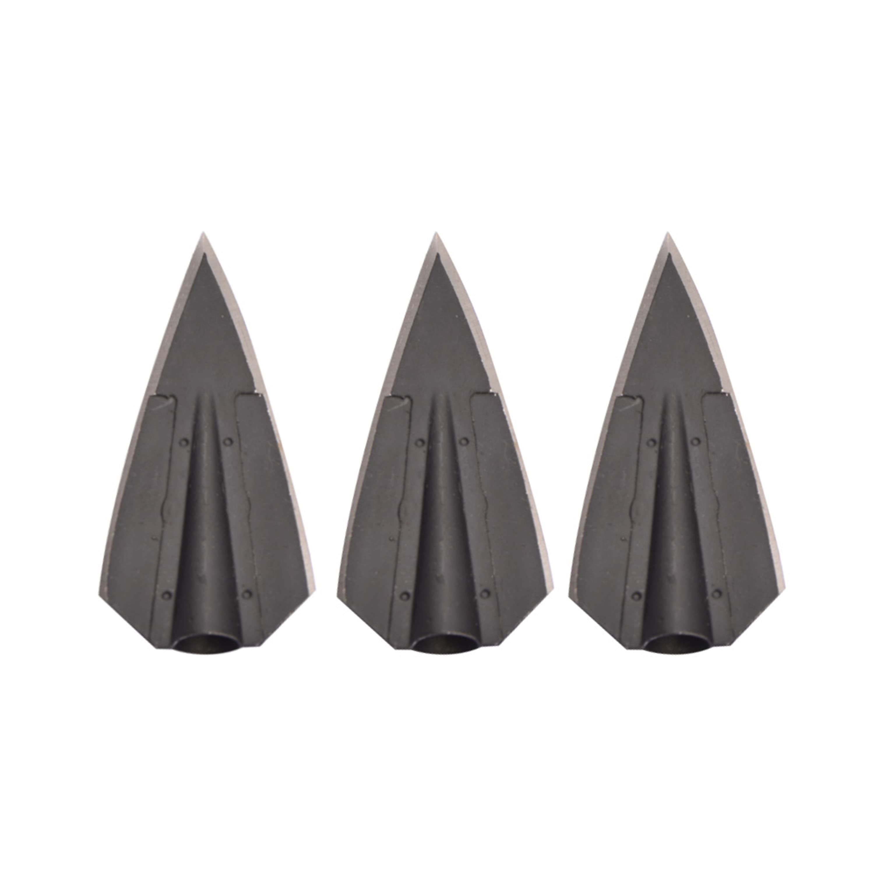  Archery 115 Grain Hunting Arrowheads Large Blade 12X