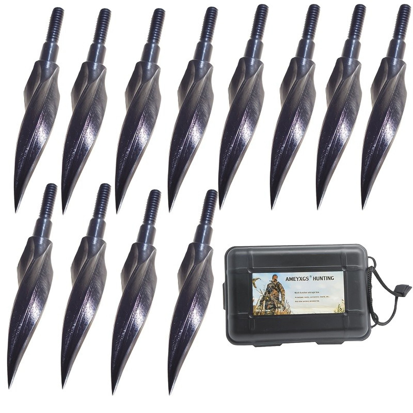 12x Arrowheads Hunting Broadheads 150Gr Archery Arrow Tips