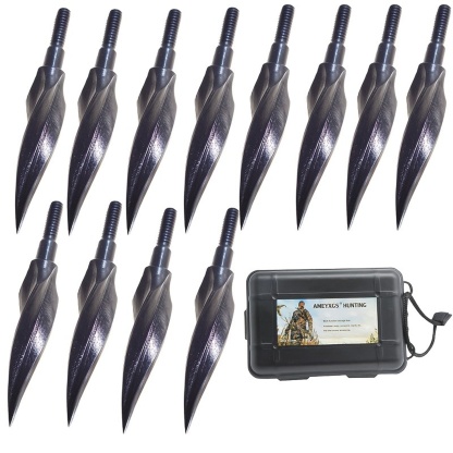 12x Arrowheads Hunting Broadheads 150Gr Archery Arrow Tips