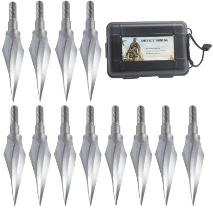 12x Arrowheads Hunting Broadheads 150Gr Archery Arrow Tips