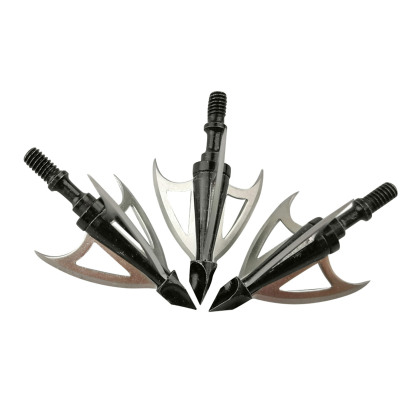 AME Archery 3-Blade Hunting Tip 100gr Stainless Steel Broadhead