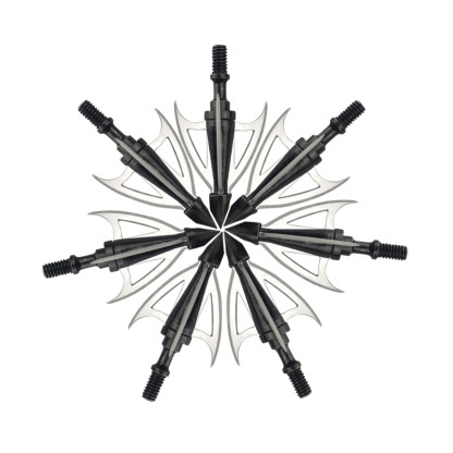 AME Archery 3-Blade Hunting Tip 100gr Stainless Steel Broadhead