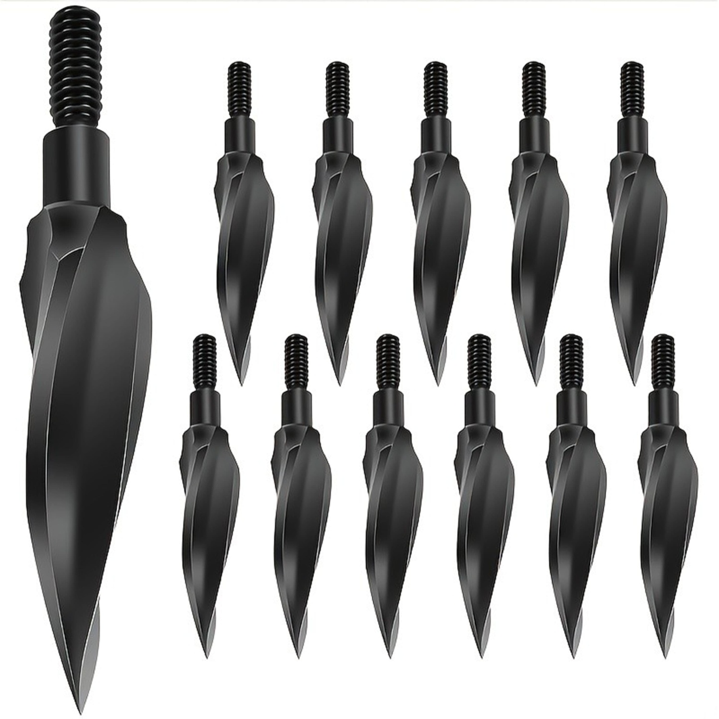 12x Arrowheads Hunting Broadheads 150Gr Archery Arrow Tips