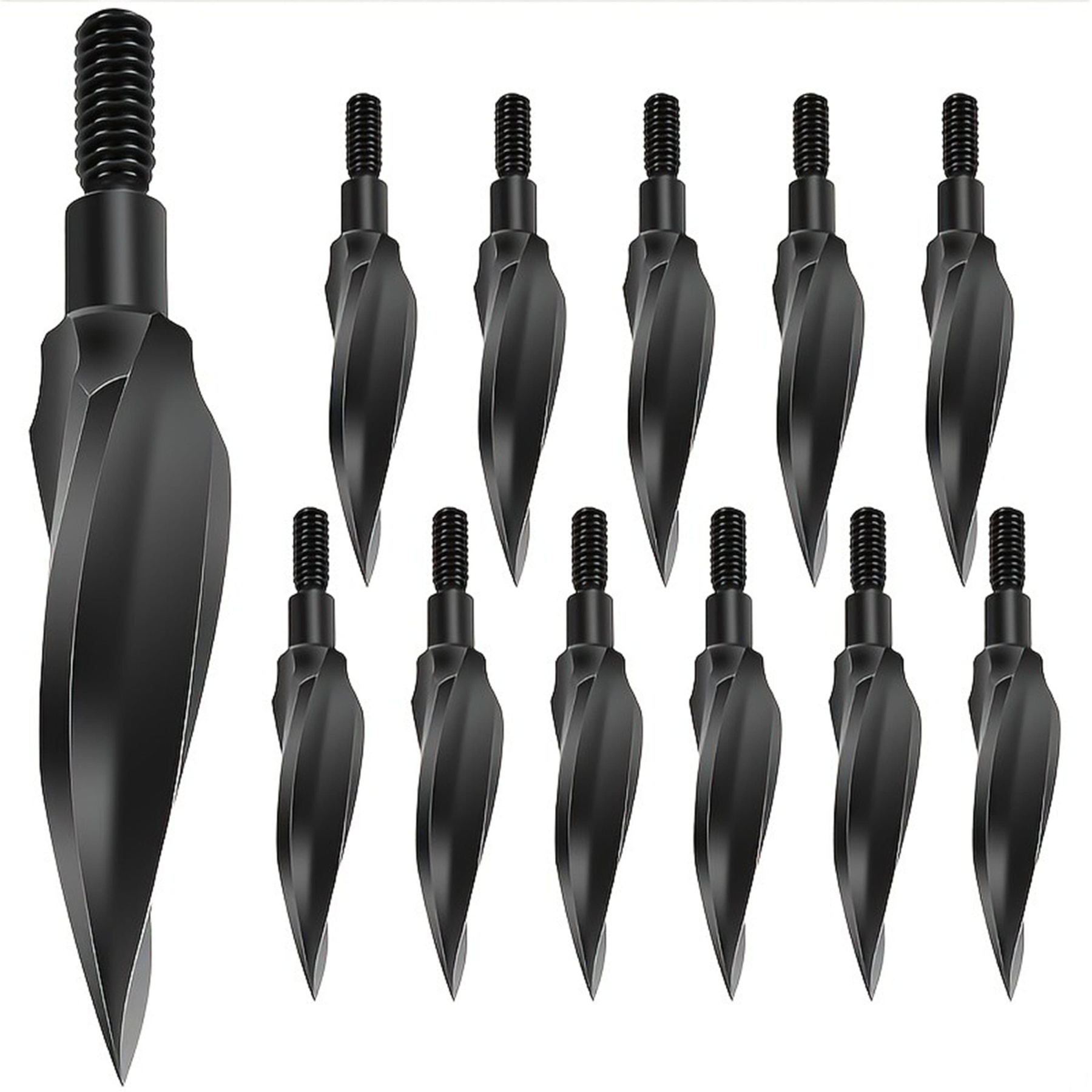 12x Arrowheads Hunting Broadheads 150Gr Archery Arrow Tips