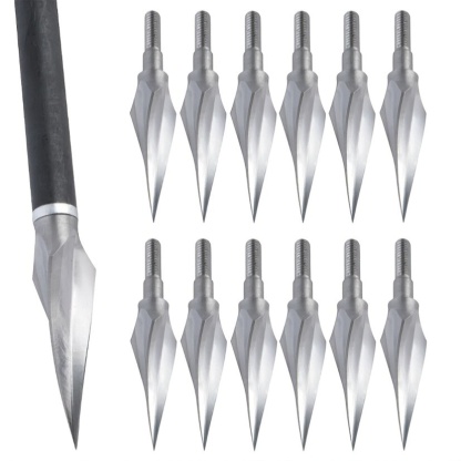 12x Arrowheads Hunting Broadheads 150Gr Archery Arrow Tips