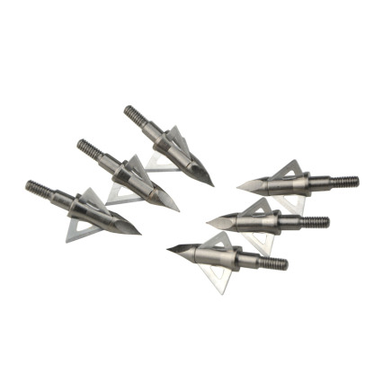 100Gr Stainless Steel Screw-in Broadhead Arrowhead Tip Hunting Target