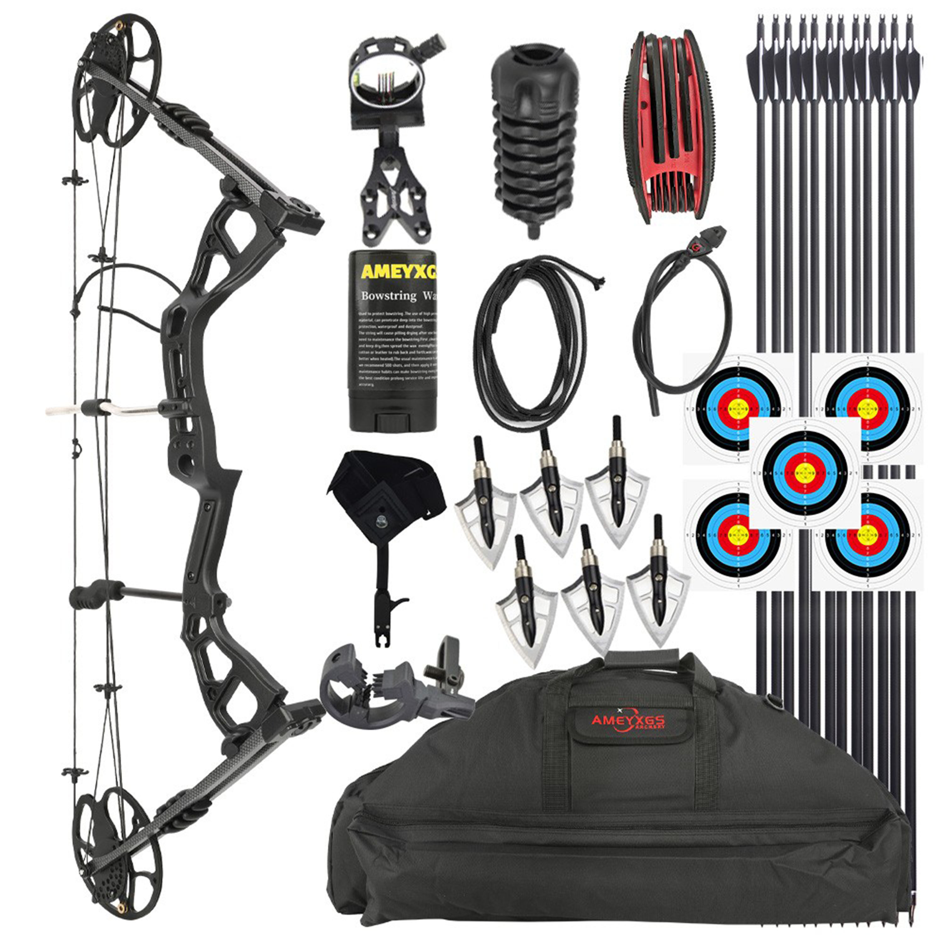 Junxing Archery M193 Hunting Compound Bow Set