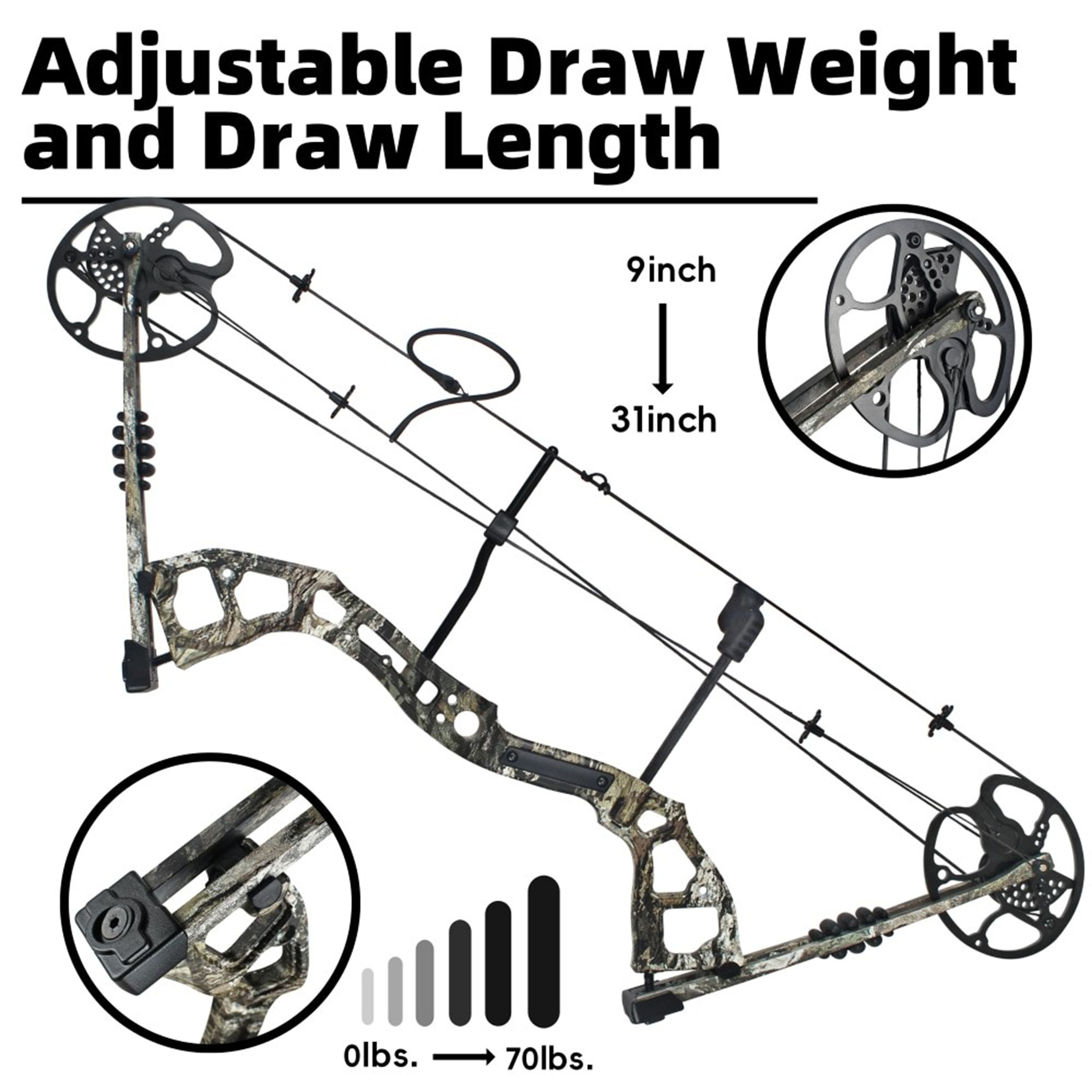 Junxing Archery M193 Hunting Compound Bow Set