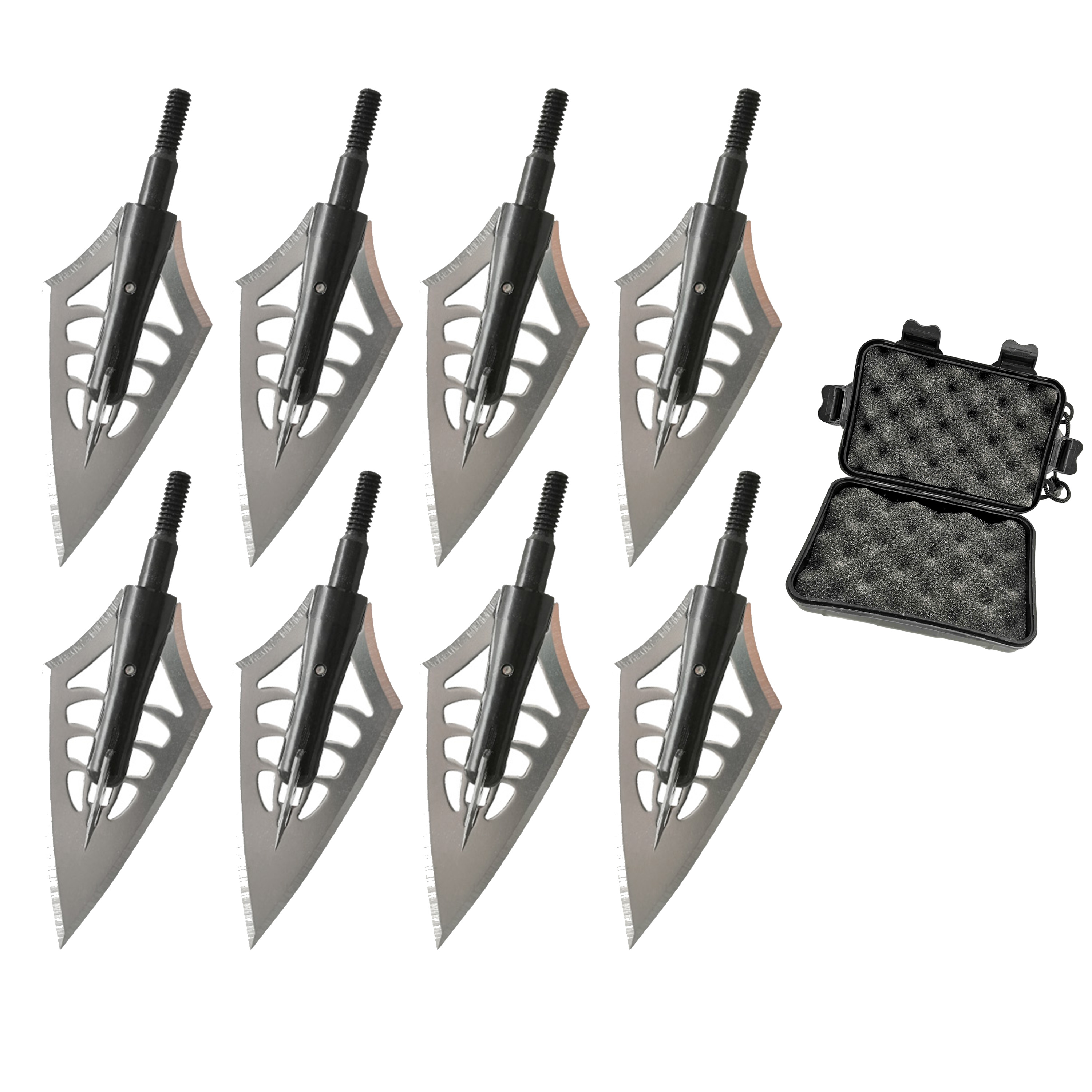 100 Grain Broadheads Stainless Steel Hunting Arrow Tips