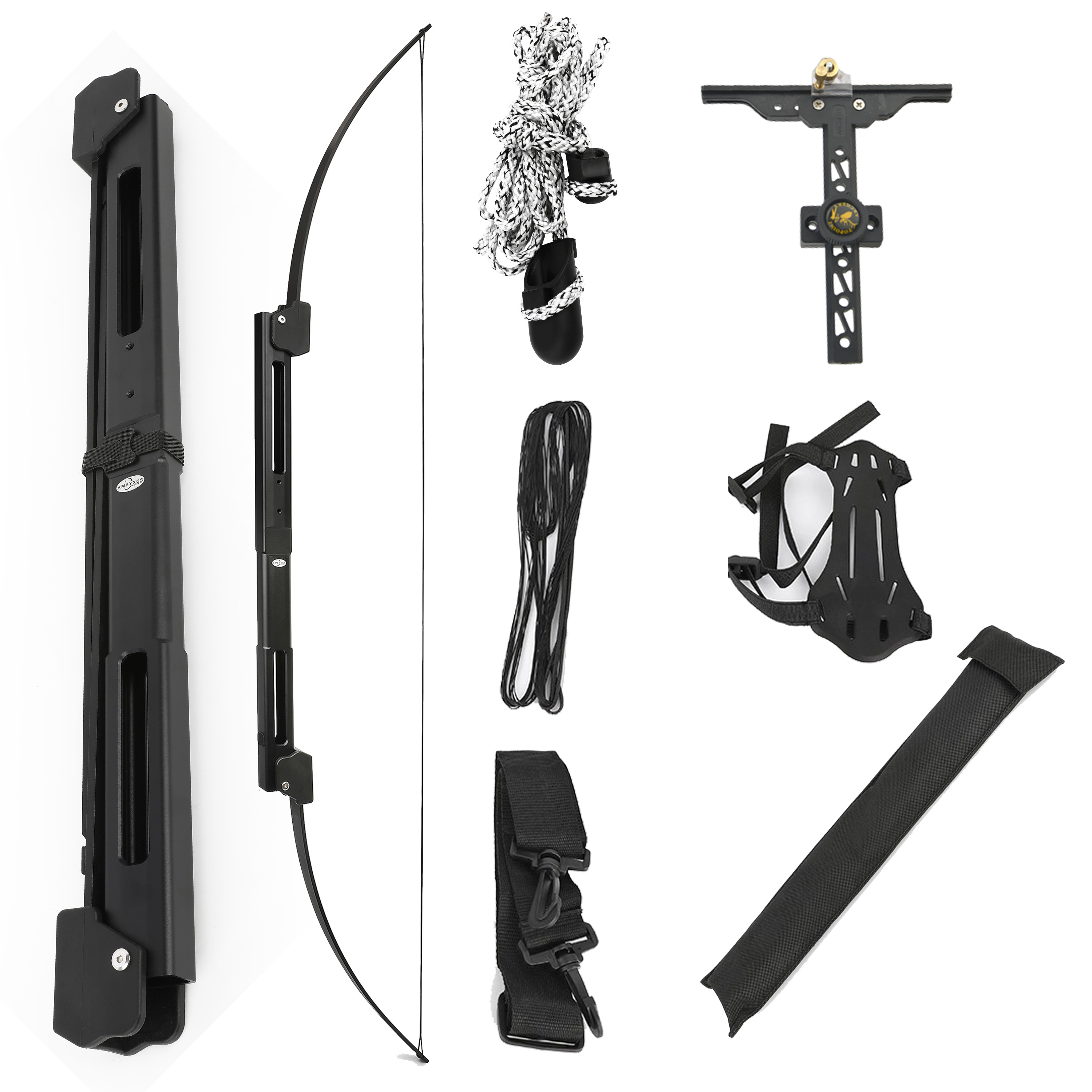 Archery Folding Recurve Bow 35-40lbs Outdoor Sport Shooting