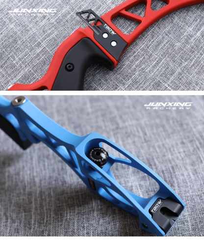 JUNXING Archery Recurve Riser F Interface Riser Target Shooting Hunt