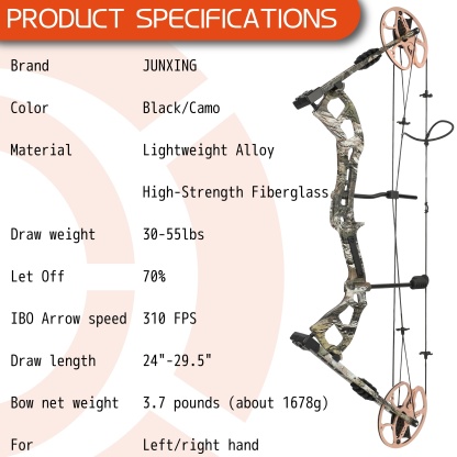 0-70lbs Compound Bow Set Adult Shooting Target Archery