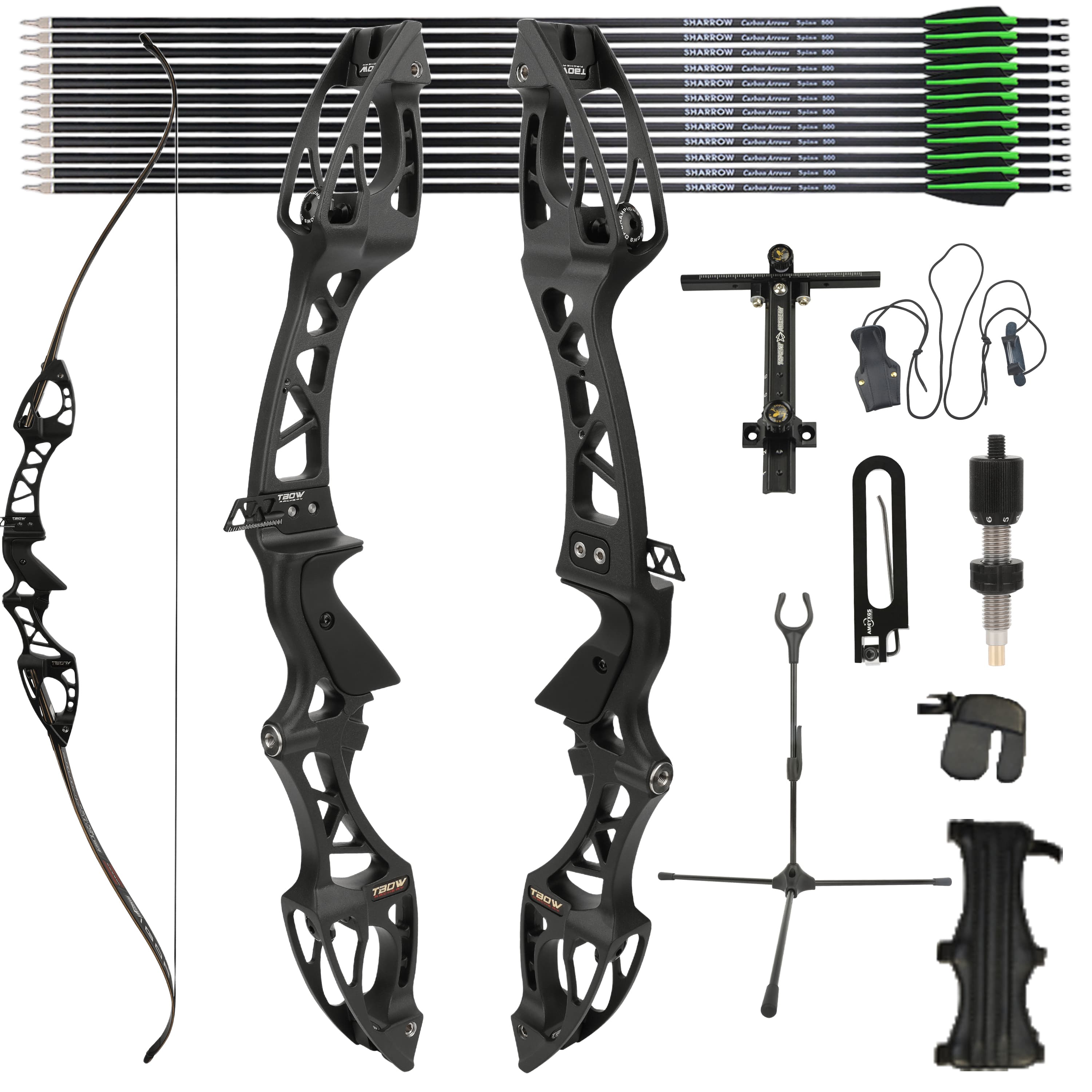 JUNXING ARCHERY H8 F Olympic Takedown Recurve Bow Kit