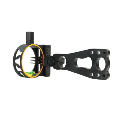 AME ARCHERY HS105 5-Pin Fiber Optic Bow Sight Compact and Durable