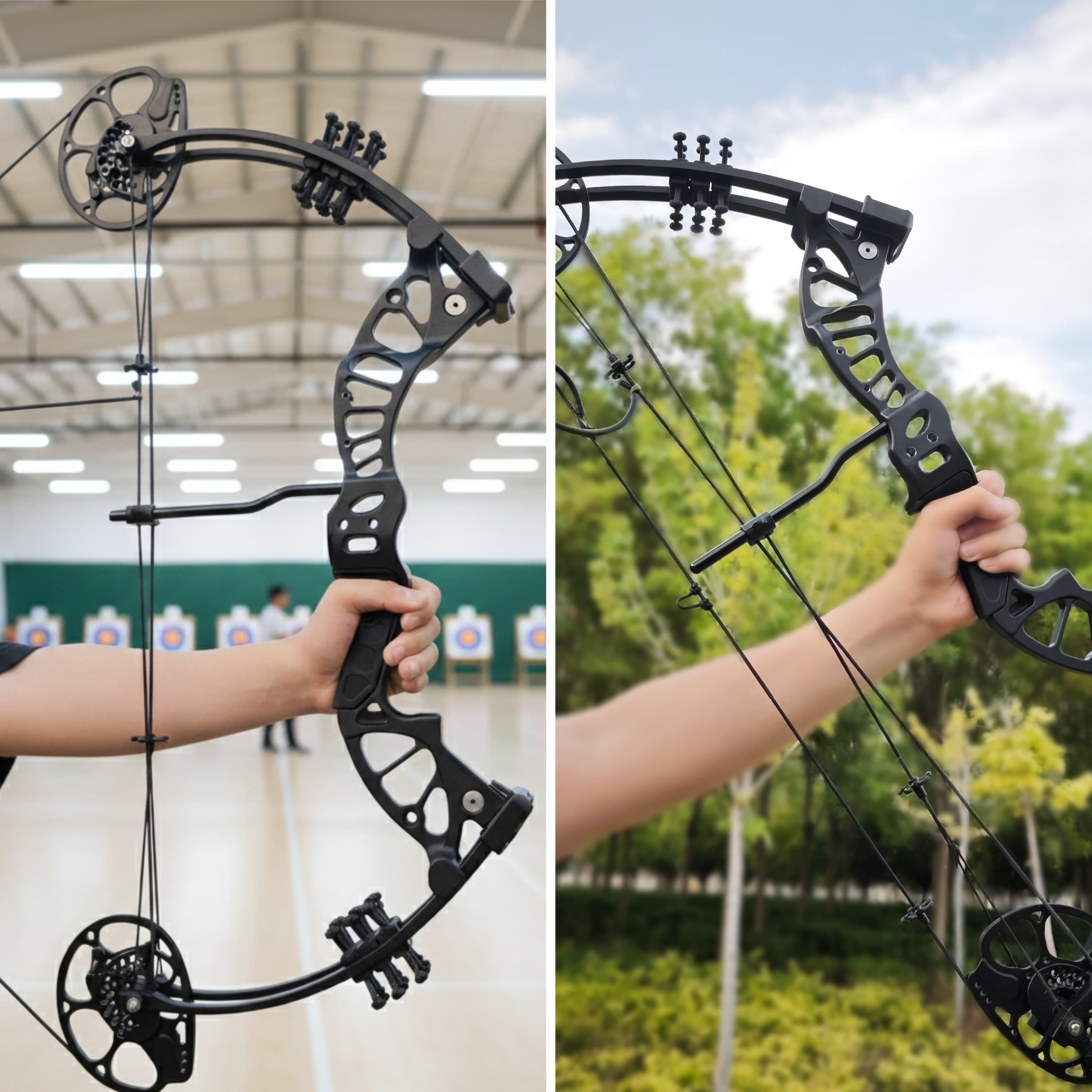 15-45lbs Compound Bow Set Shooting Target Archery