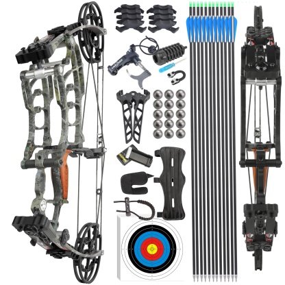 AME ARCHERY Villain Dual‑Purpose Compound Bow Shooting 30-60lbs