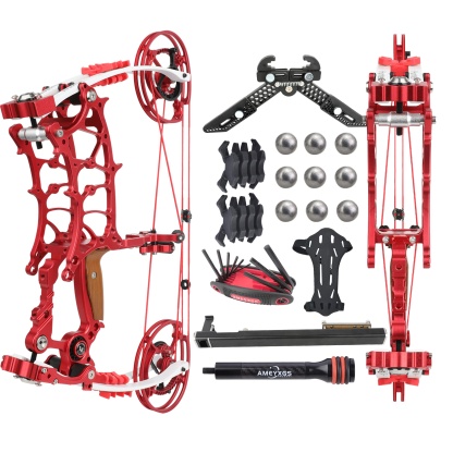 Dual-Purpose Compound Bow for Arrows & Steel Balls 30-75lb CNC