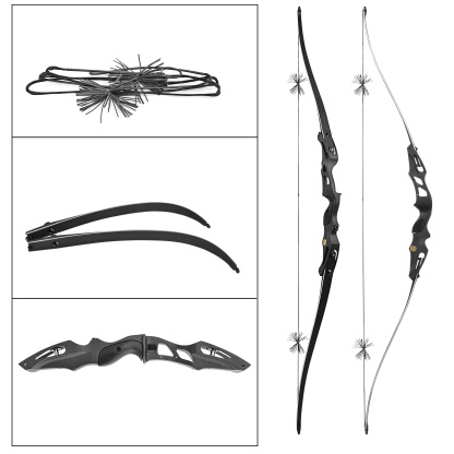 Hunting & Training Recurve Set - 62" 20-50lbs