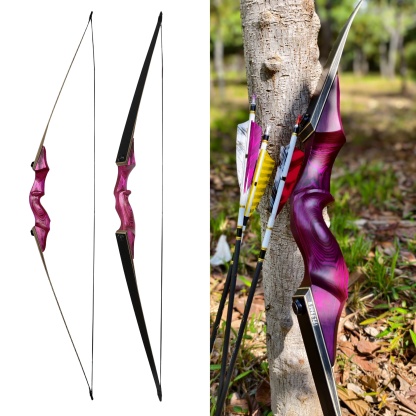 RH 20-60LBS Recurve Bow Arrow Set 60inch Archery