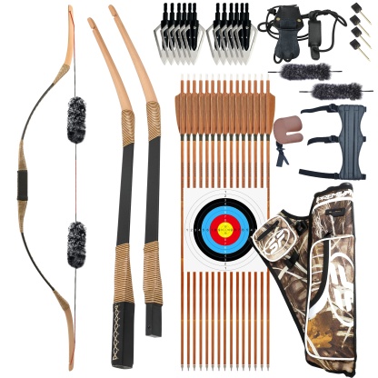 AME ARCHERY Takedown Traditional Bow Kit 20-35LBS