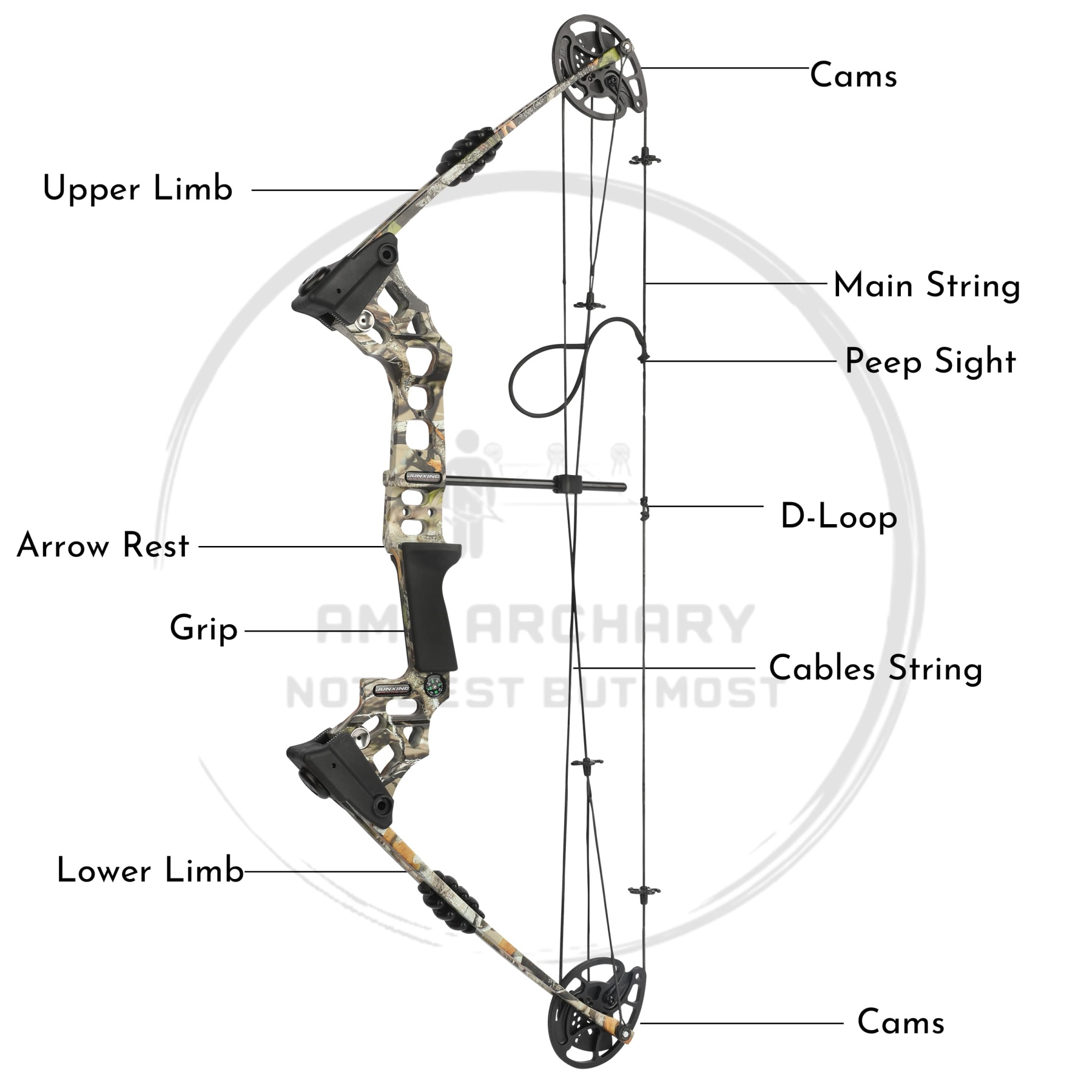 Target 20-70lbs Compound Bow Set Shooting Archery LH RH 