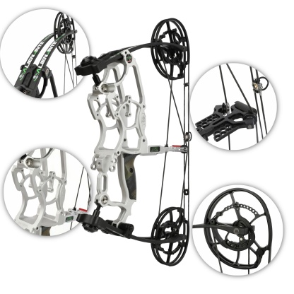 Draw Weight 30-70LBS Dual Use Compound Bow Set Shooting For archery use 