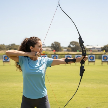 RH 20LBS ILF Recurve Bow Arrow Set Archery Hunting