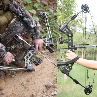 Target 20-70lbs Compound Bow Set Shooting Archery LH RH 