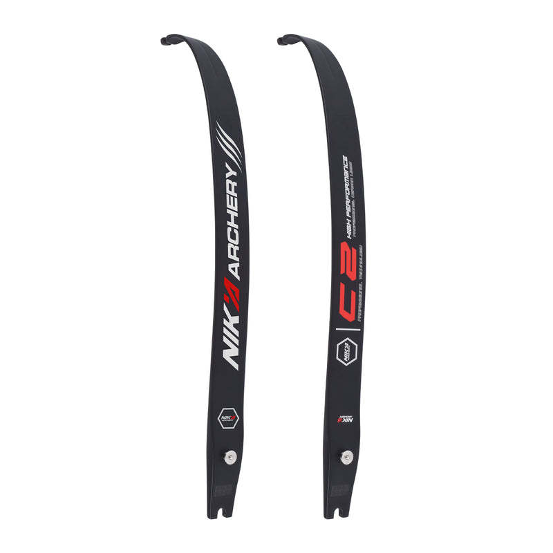 Archery ILF Recurve Bow with NIKA C2 Limbs - 20-50 lbs