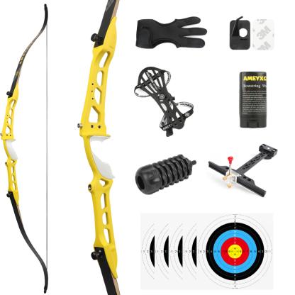 AME ARCHERY QingYun Takedown Recurve Bow for Beginners