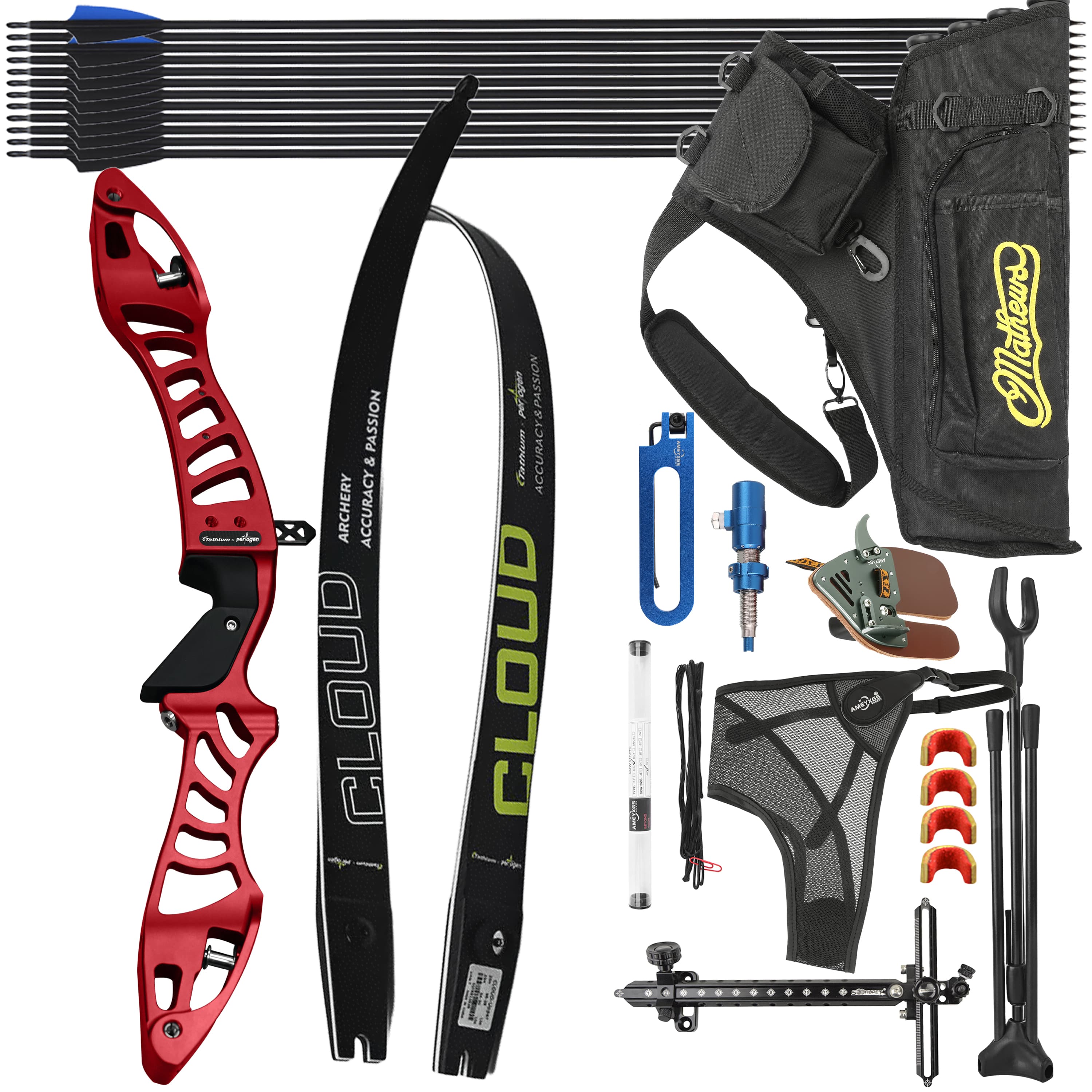 16-30bs Recurve Bow Kit Takedown 68inch Hunting Bow