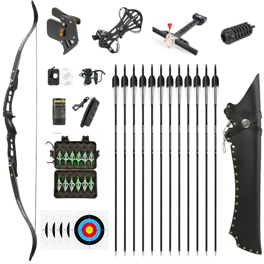 JUNXING Archery F167 Recurve Bow Set