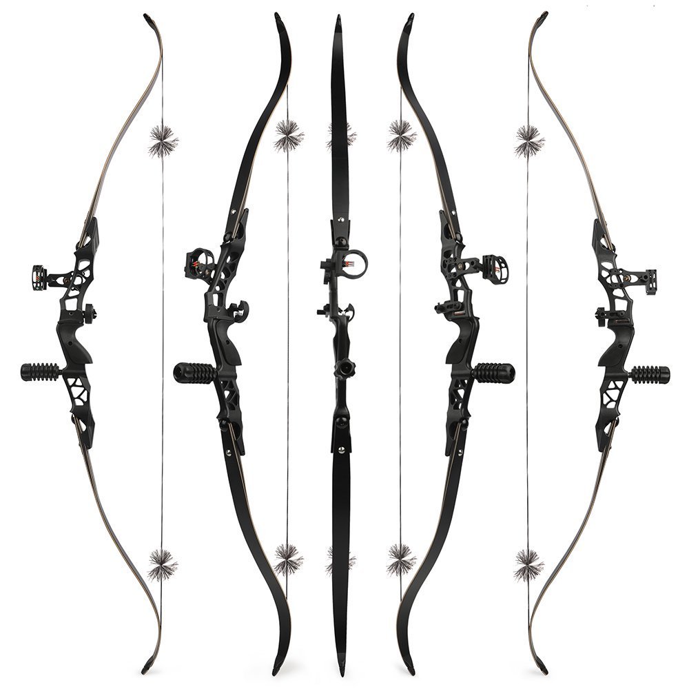 JUNXING Archery F166 Hunting Recurve Bow Arrows Set