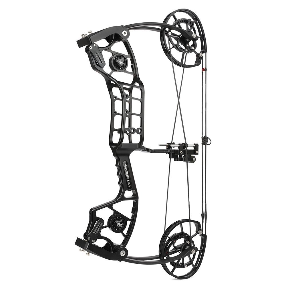 VITESSE MAX 30-80lbs Marble Archery Dual Purpose Compound Bow-Visual pound system