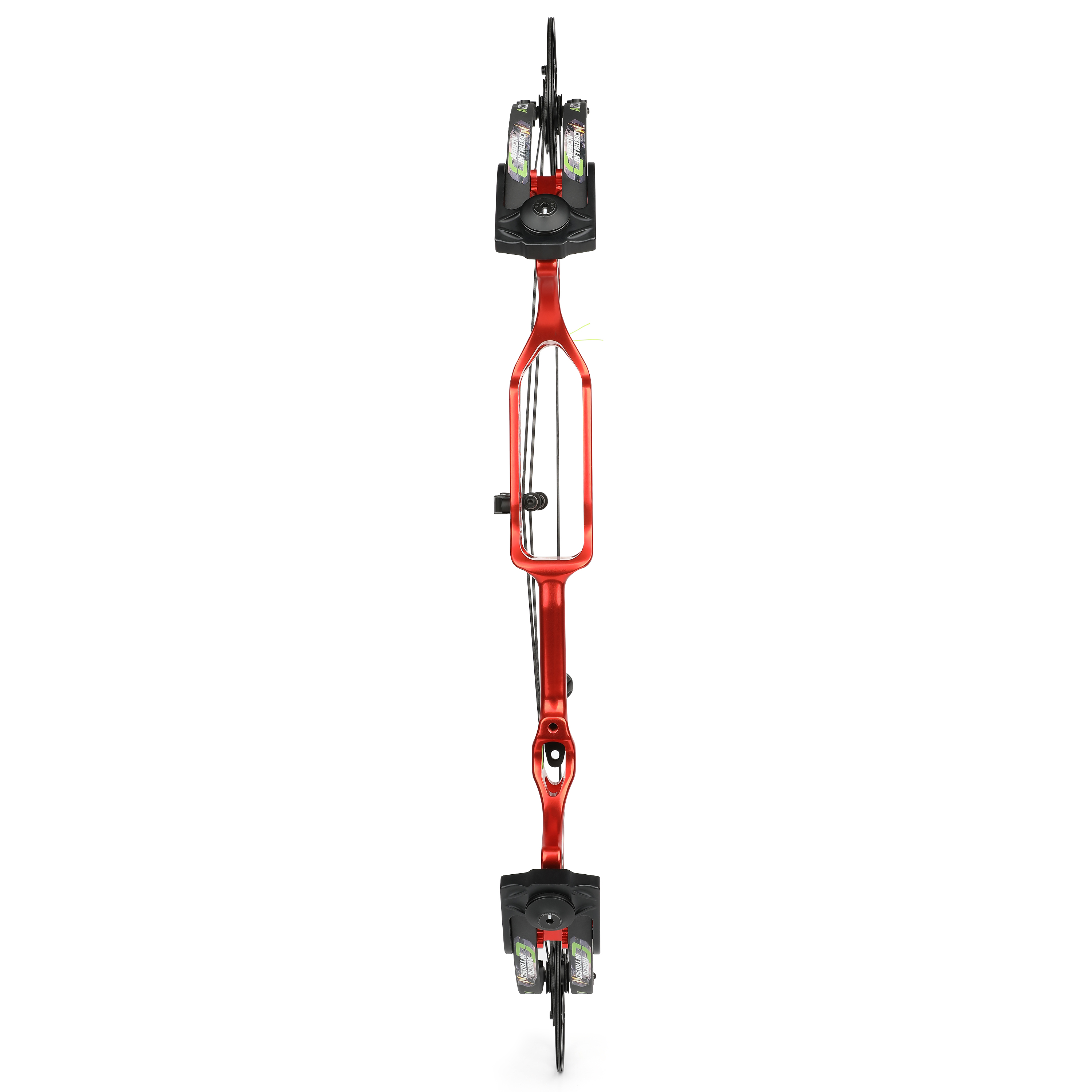Compound Bow, CNC, 40-75 lbs, IBO 350 FPS, Red, 85% Let-off