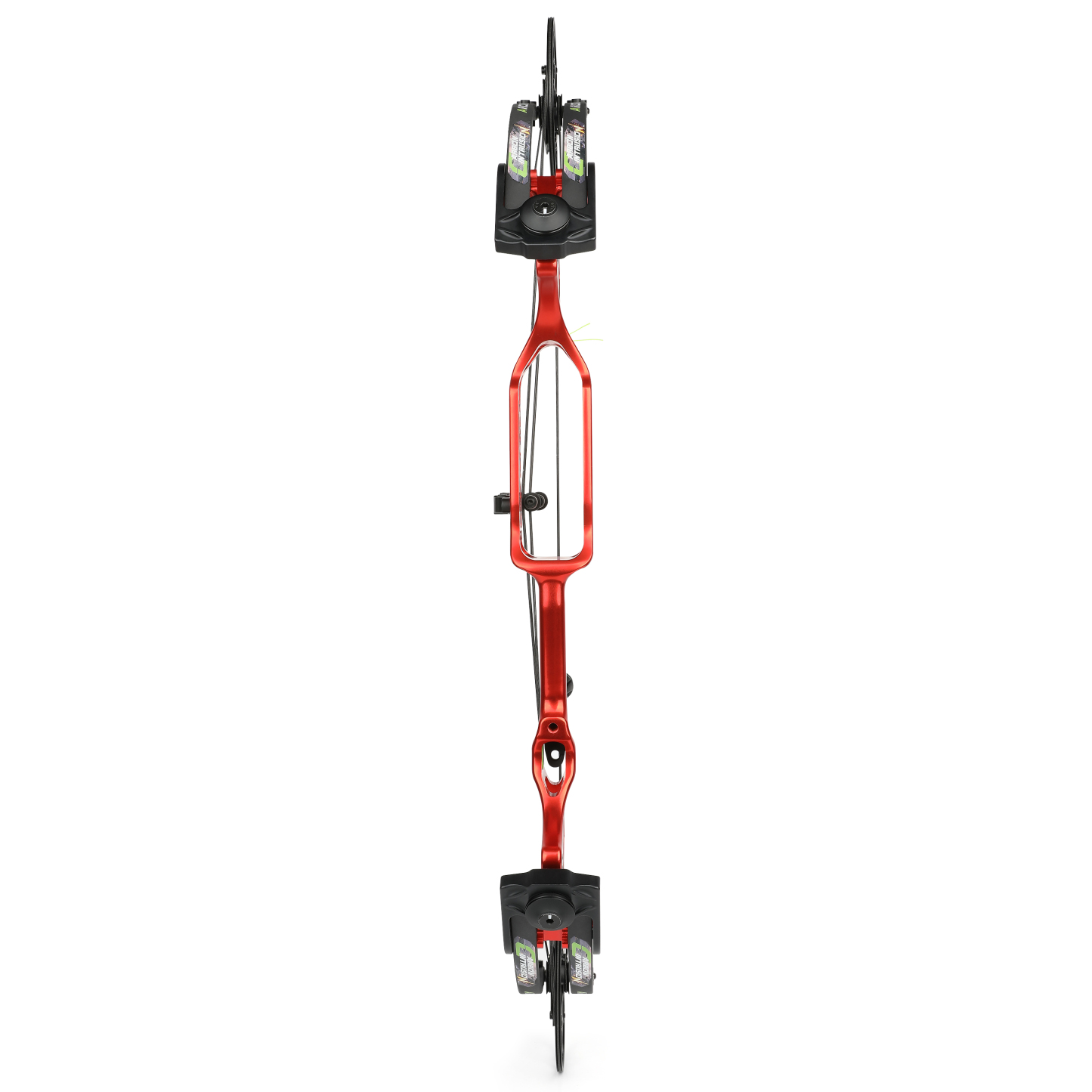 Compound Bow, CNC, 40-75 lbs, IBO 350 FPS, Red, 85% Let-off