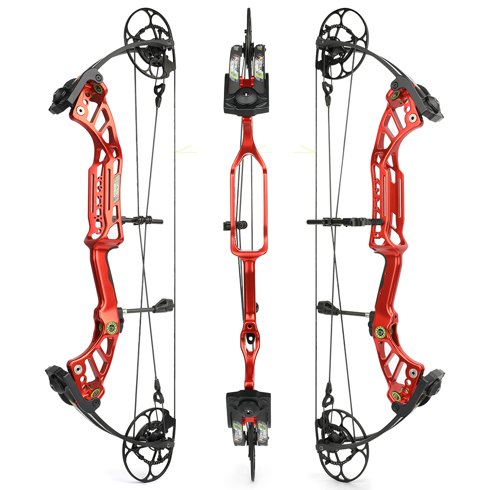 AME ARCHERY S Waist Compound Bow Set – 350FPS CNC Alloy High-Performance Model