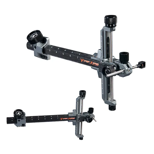 TOPOINT TP1003 Recurve Bow Sight – 9" Extension, Lightweight, Quick-Release, Multiple Colors